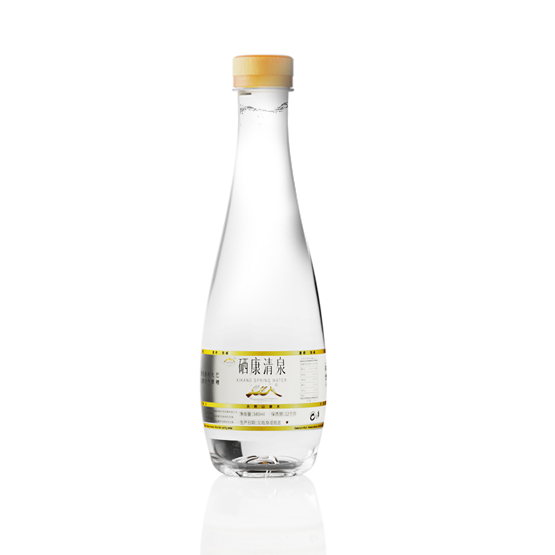 硒康清泉 340mL 产品瓶