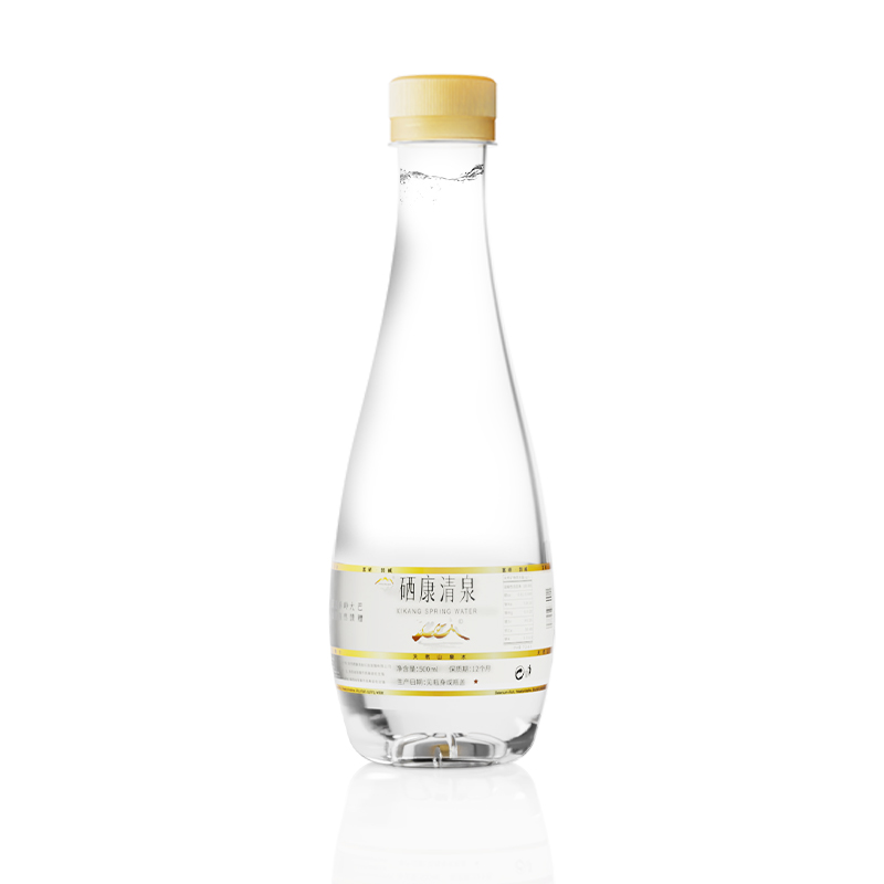 硒康清泉 500mL 产品瓶
